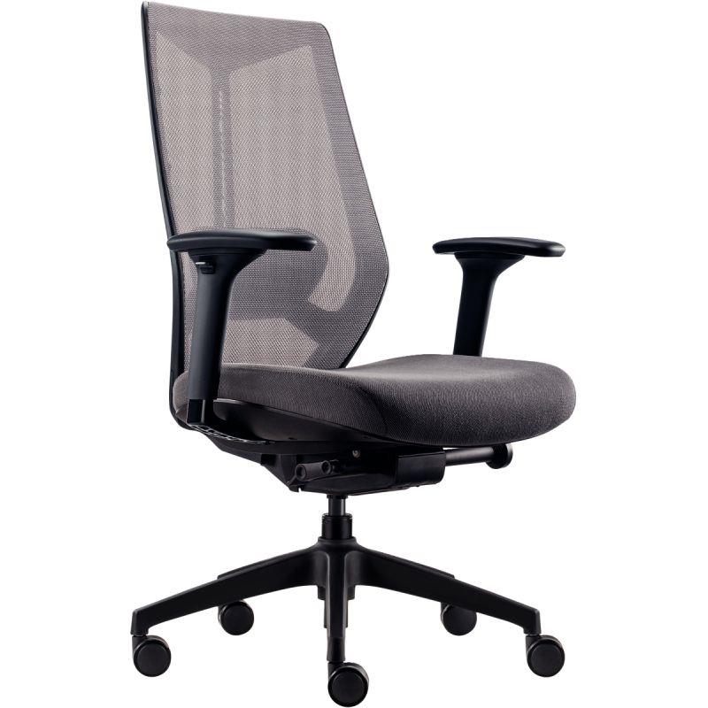 Ref. 96841, Siège manager ergonomique Korso anthracite, marque N.C