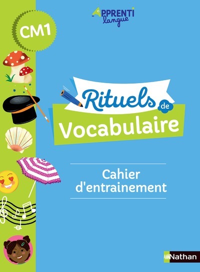 Ref. 9782091242514, Rituels de vocabulaire CM1 - cahier d'entrainement, marque NATHAN