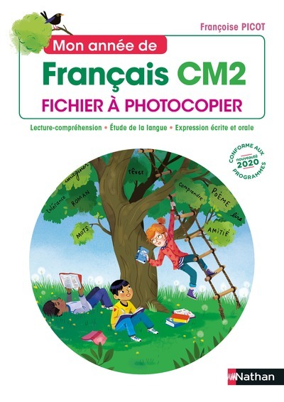 Ref. 9782091242590, Mon année de français - fichier à photocopier CM2, marque NATHAN