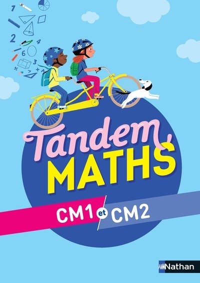 Ref. 9782091242675, Tandem maths CM1 et CM2 - manuel, marque NATHAN