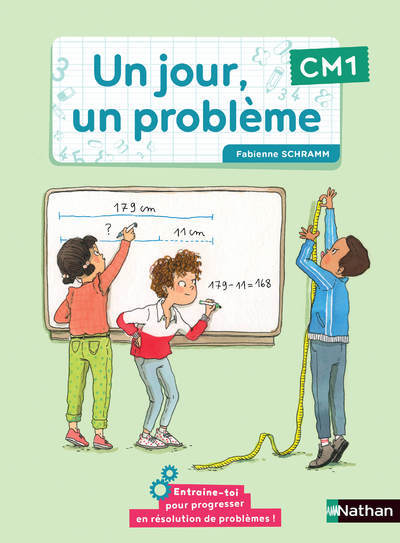 Ref. 9782091242729, Un jour, un problème - CM1 - cahier de l'élève, marque NATHAN