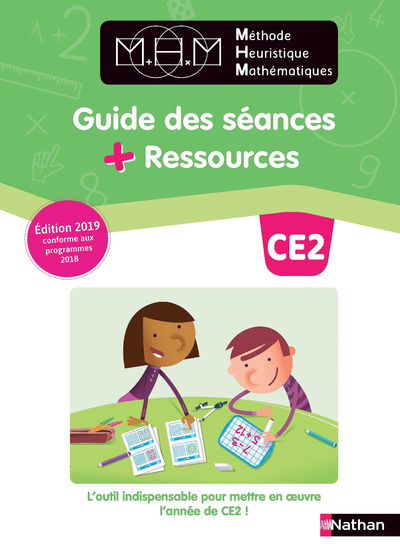 Ref. 9782091243504, Mhm - CE2 - guide des séances + ressources 2019, marque NATHAN