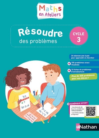 Ref. 9782091244327, Maths en ateliers - résolution de problèmes CM1/CM2 - 2020, marque NATHAN