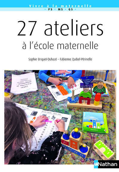 Ref. 9782091246444, 27 ateliers à l'école maternelle, marque NATHAN
