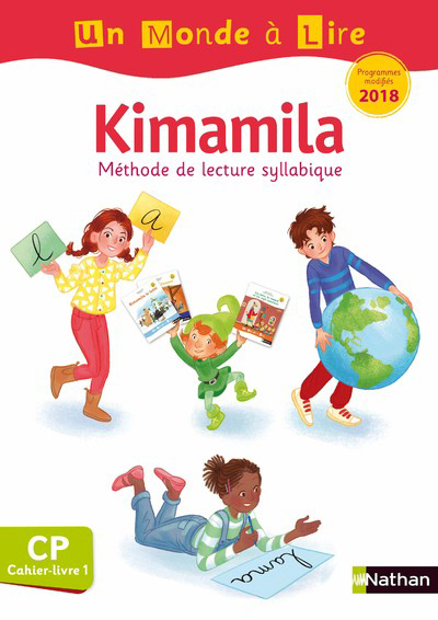Ref. 9782091249155, Un monde à lire CP - kimamila - série blanche - cahier-livre 1 -..., marque NATHAN