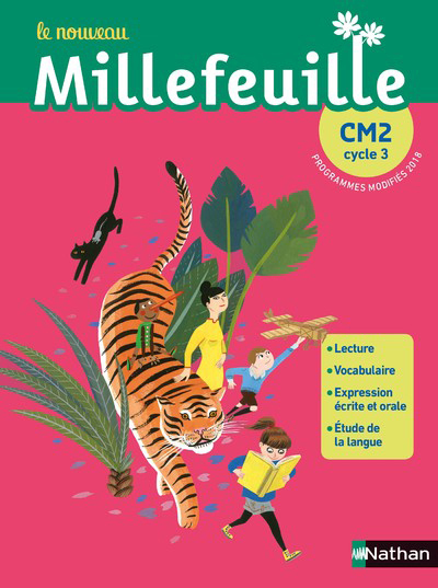 Ref. 9782091249629, Le nouveau millefeuille manuel CM2 2019, marque NATHAN