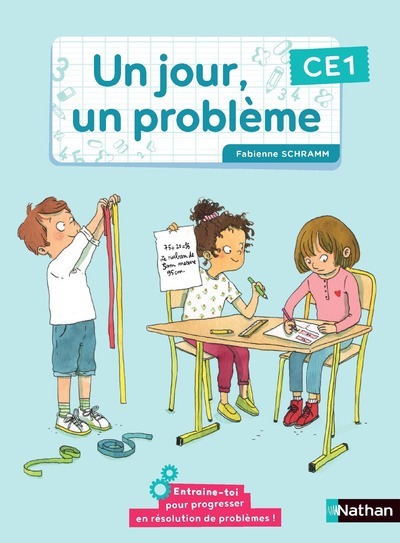 Ref. 9782091252001, Un jour, un problème - CE1 - cahier de l'élève, marque NATHAN