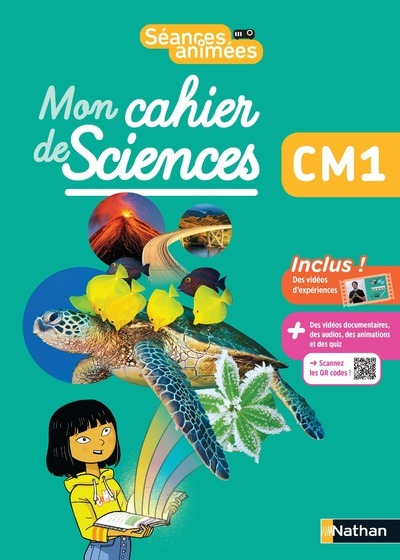 Ref. 9782091252070, Séances animées - CM1 - mon cahier des sciences, marque NATHAN