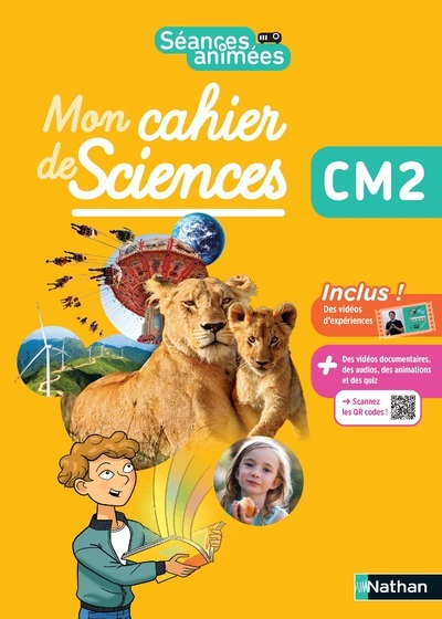 Ref. 9782091252087, Séances animées - CM2 - mon cahier des sciences, marque NATHAN
