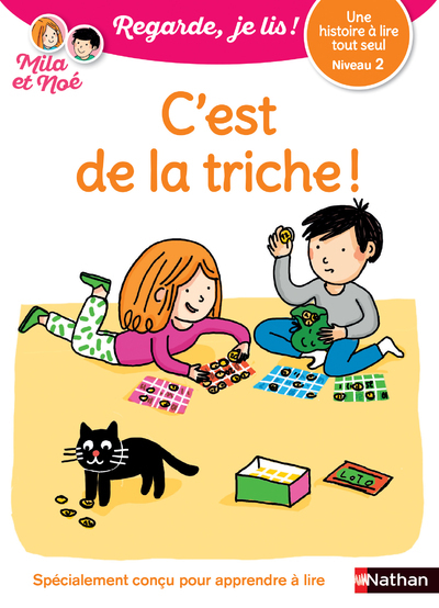 Ref. 9782091933344, C'est de la triche ! - niveau 2 regarde, je lis ! une histoire a..., marque NATHAN