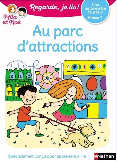 Ref. 9782091933825, Une histoire à lire tout seul : au parc d'attractions - niveau 1, marque NATHAN