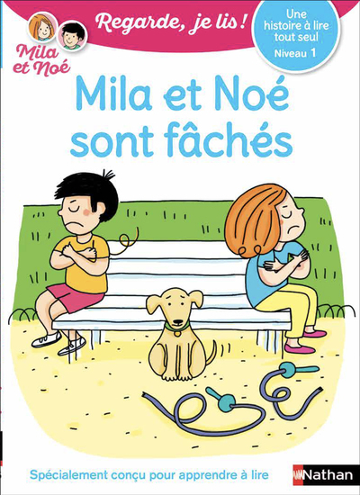 Ref. 9782091934945, Une histoire à lire tout seul : mila et noé sont fâchés - niveau 1, marque NATHAN