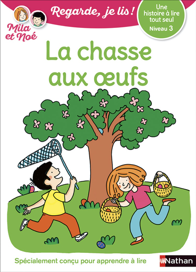 Ref. 9782091934952, Une histoire à lire tout seul : la chasse aux oeufs - niveau 3, marque NATHAN