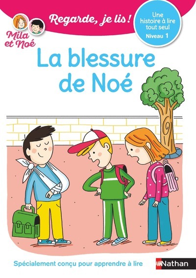 Ref. 9782091935003, Regarde je lis! une histoire à lire tout seul - la blessure de noé..., marque NATHAN