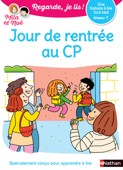 Ref. 9782091935690, Regarde je lis ! une histoire à lire tout seul - jour de rentrée..., marque NATHAN