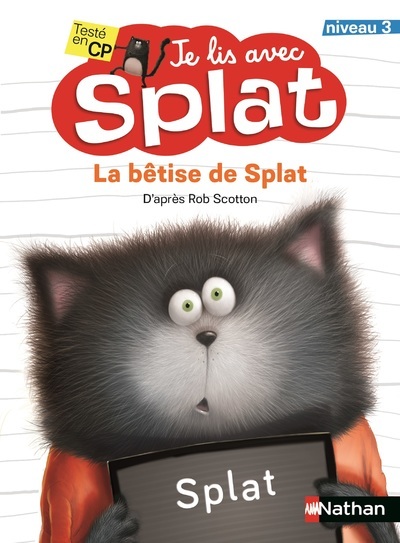 Ref. 9782092491928, Je lis avec splat - la bêtise de splat niveau 3, marque NATHAN