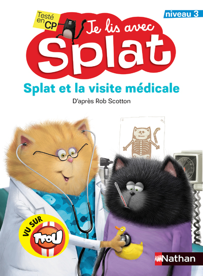 Ref. 9782092491942, Je lis avec splat - splat et la visite médicale, marque NATHAN