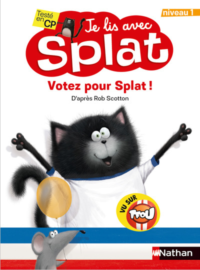 Ref. 9782092496619, Je lis avec splat : votez pour splat - niveau 1, marque NATHAN