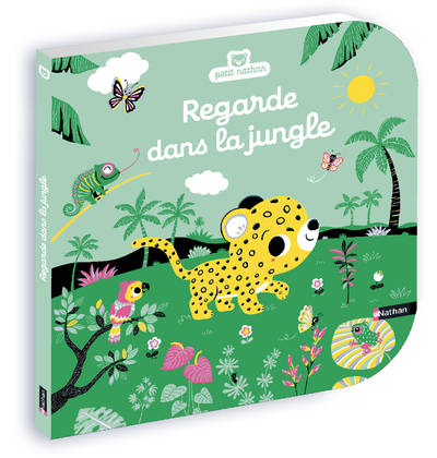 Image de  Regarde Dans La Jungle - Livre À Toucher - Éveil - Dès 6 Mois 