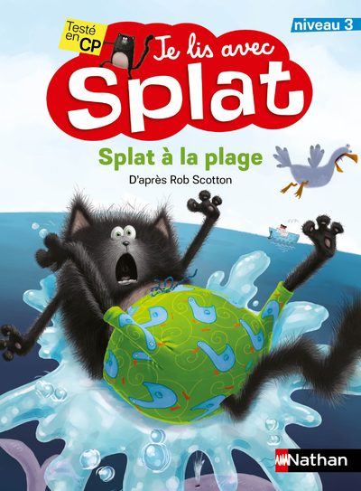 Ref. 9782092593653, Je lis avec splat niveau 3 : splat à la plage, marque NATHAN