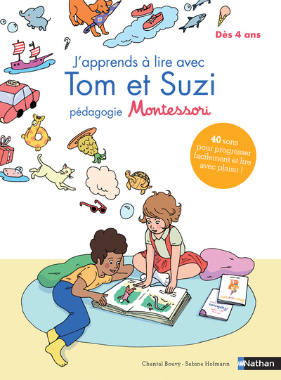 Ref. 9782092791608, J'apprends à lire avec tom et suzi - pédagogie montessori, marque NATHAN