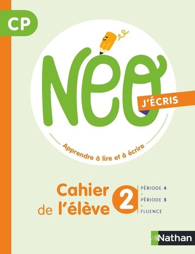 Ref. 9782095014759, Neo j'écris CP - cahier de l'élève 2