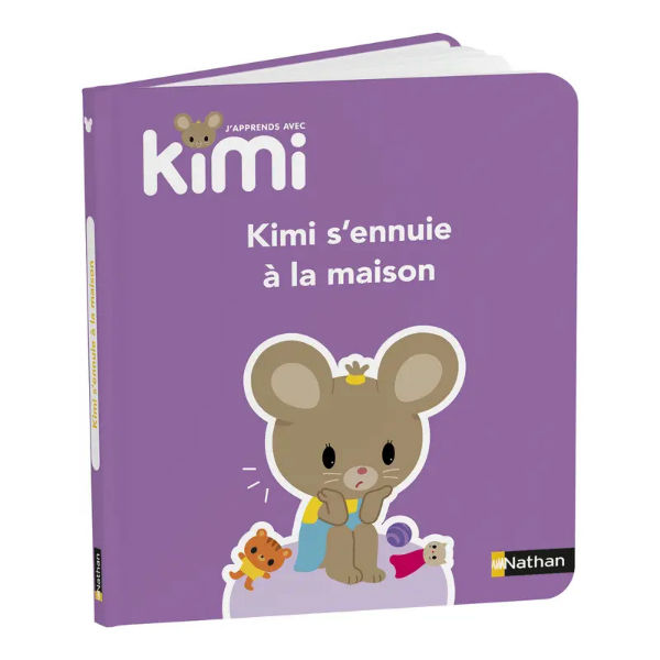 Ref. 9782095042752, J'apprends avec kimi - album : kimi s'ennuie à la maison, marque NATHAN