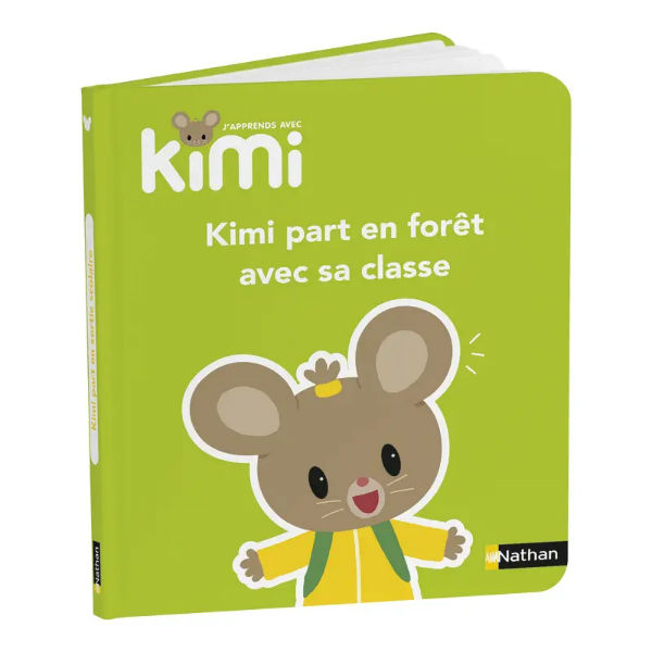 Ref. 9782095043360, J'apprends avec kimi - album : kimi en forêt avec sa classe, marque NATHAN