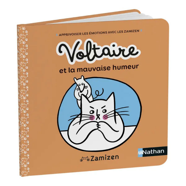 Ref. 9782095049621, Zamizen - album : voltaire et la mauvaise humeur, marque NATHAN