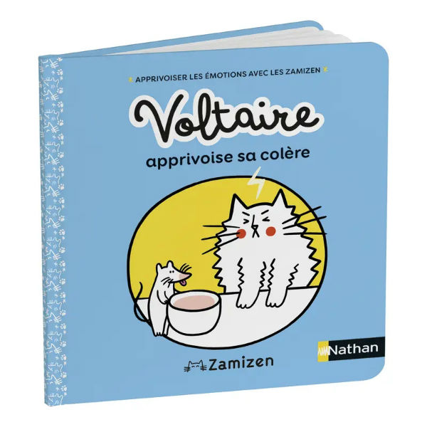 Ref. 9782095049652, Zamizen - album : voltaire apprivoise sa colère, marque NATHAN