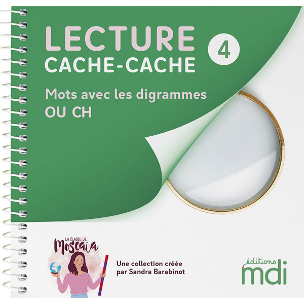 Ref. 9782223010936, Lecture cache-cache - livre 4 - digrammes ou, ch, marque NATHAN