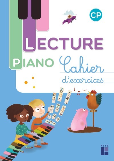 Ref. 9782725635712, Méthode de lecture piano CP - cahier d'exercices