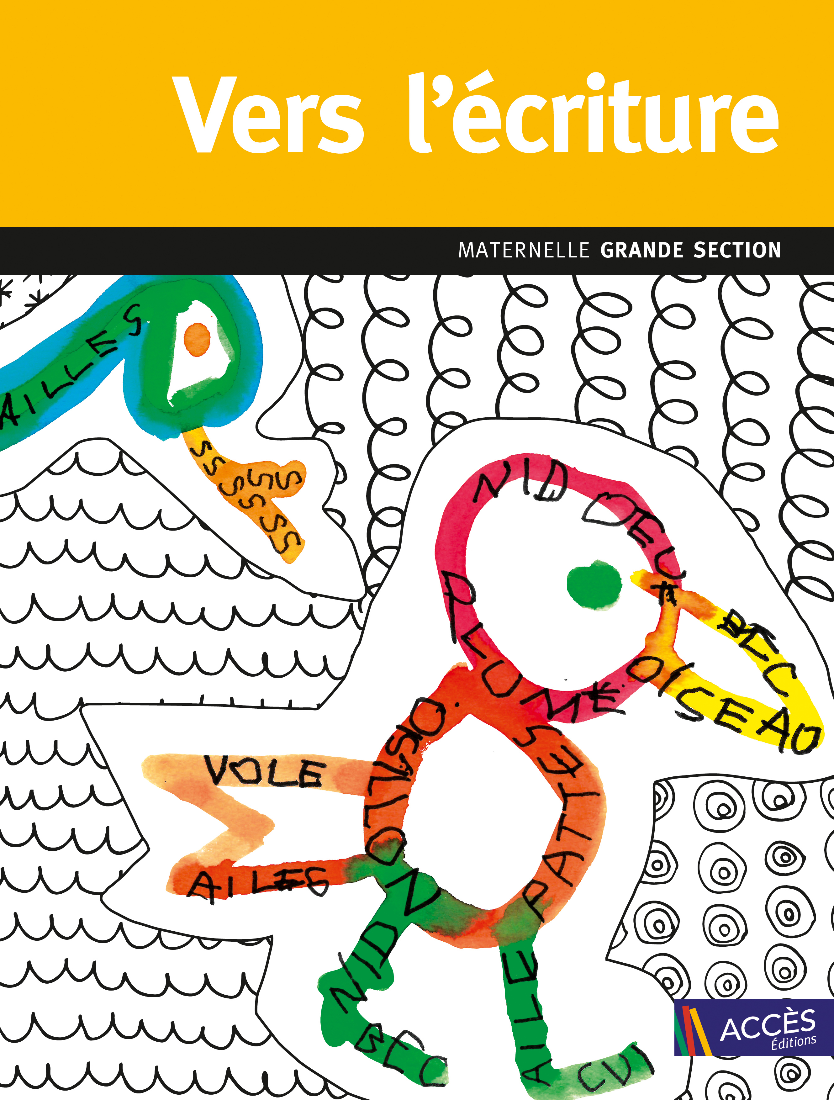 Ref. 9782916662107, Vers l'écriture - grande section