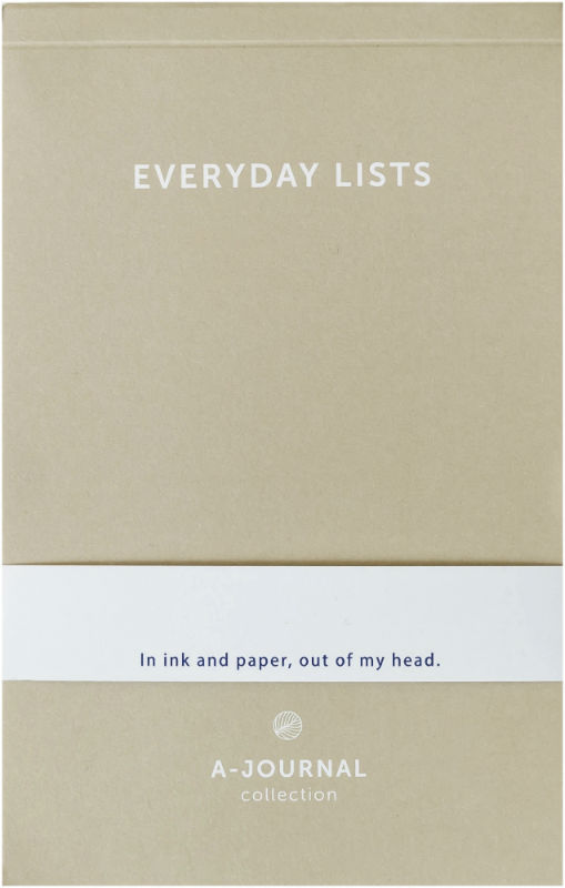 Ref. AJOMYJ91061, Bloc-notes A-Journal Beige, Jaune, marque A-JOURNAL