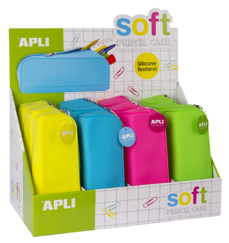Ref. APL16300, Fourre tout soft fluor, Assorties, marque APLI
