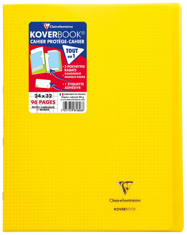 Image de  Piq kove pp 96p 24x32 5x5 jaune 
