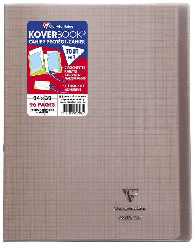 Ref. CLA981607C, Piq kove pp 96p 24x32 5x5 gris