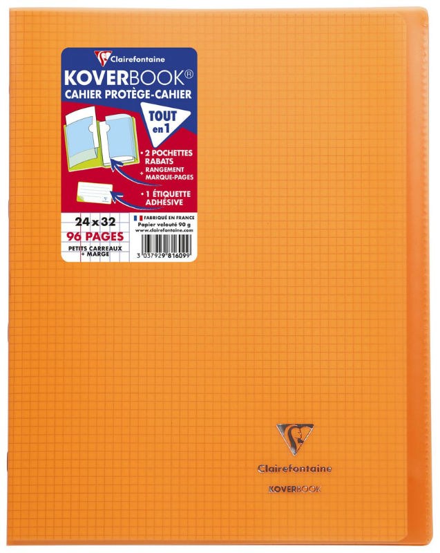 Ref. CLA981609C, Piq kove pp 96p 24x32 5x5 orange