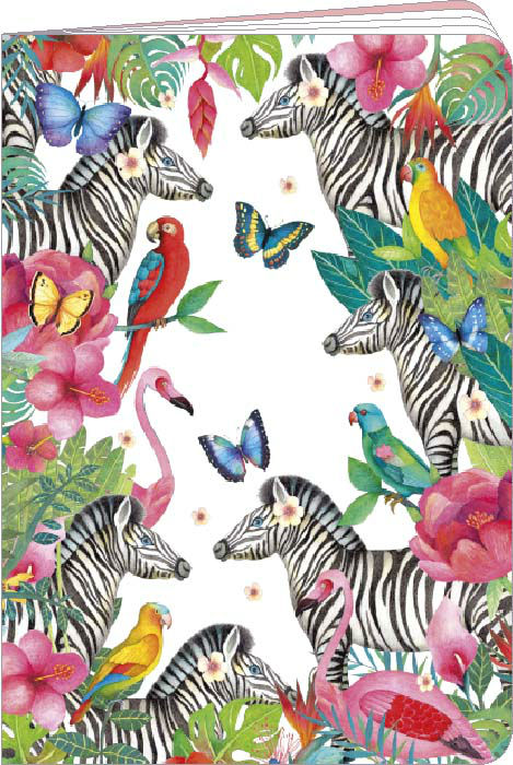 Ref. CORKOR022, Carnet mila zebra