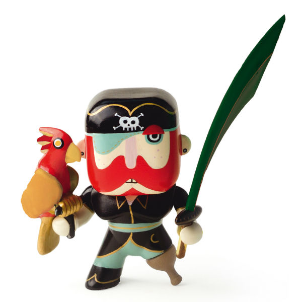 Ref. DJEDJ06816, ARTY TOYS SAM PARROT, marque DJECO