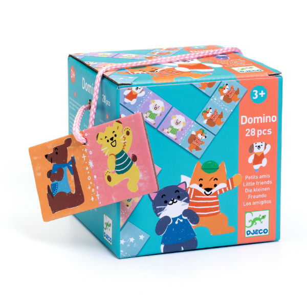 Ref. DJEDJ08185, Dominos petits animaux, marque DJECO