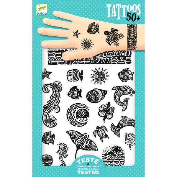 Ref. DJEDJ09248, Tatouages polynésie, marque DJECO