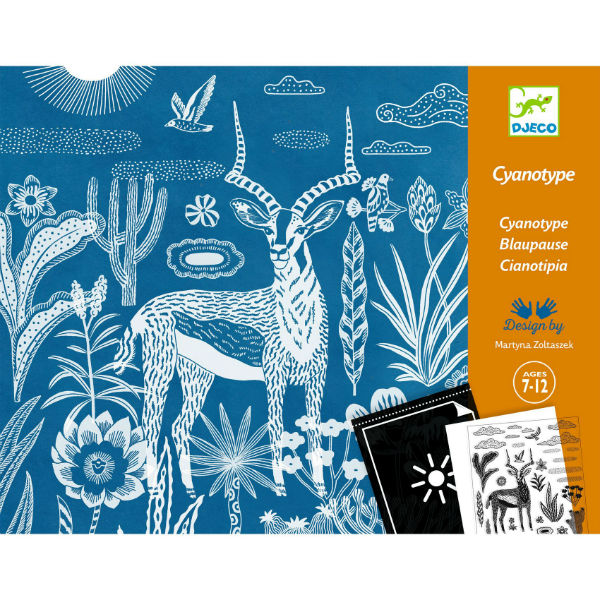 Ref. DJEDJ09343, Atelier cyanotype savane nocturne, marque DJECO