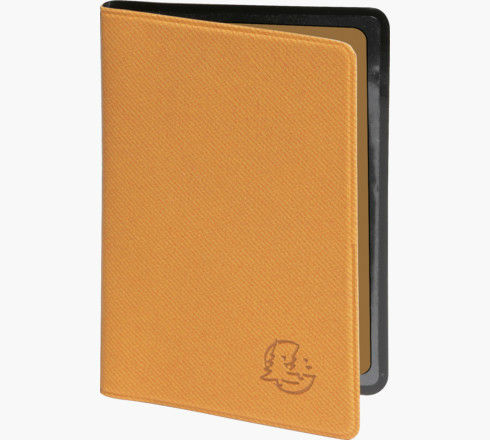 Ref. EXA5105248E, Porte-cartes Denim moutarde, Jaune, marque EXACOMPTA