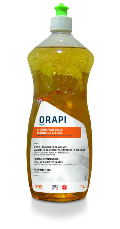 Ref. GFO00008, Flacon 1l liquide vaisselle citron