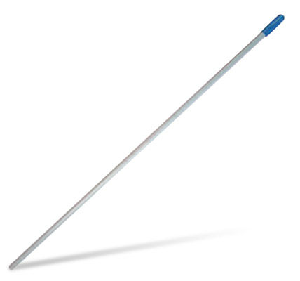 Ref. GFO00016, Manche alu 140 D23 mm percé compatible avec GFO00071 monture plastique de lavage pour frange languettes
