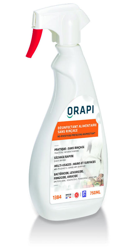 Ref. GFO00018, Cart 6 flacons carelys desinfect. ss rincage 750ml