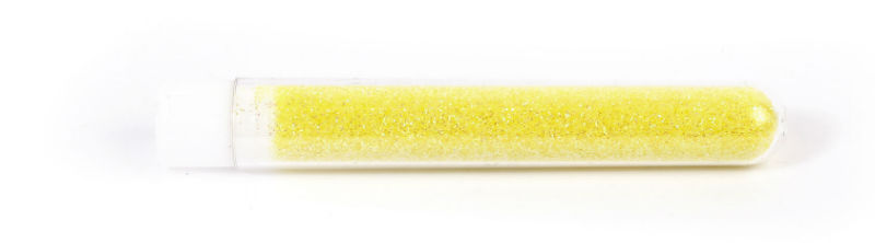 Ref. GRA171168, Tube 2.7g paillettes bio jaune, Jaune, marque GRAINE CREATIVE