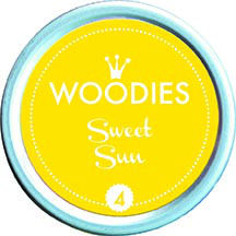 Ref. GRAW99004, Encreur Woodies sweet sun, Jaune, marque WOODIES