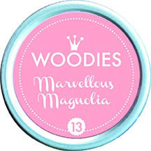 Ref. GRAW99013, Encreur Woodies marvellous magnolia, Rose, marque WOODIES